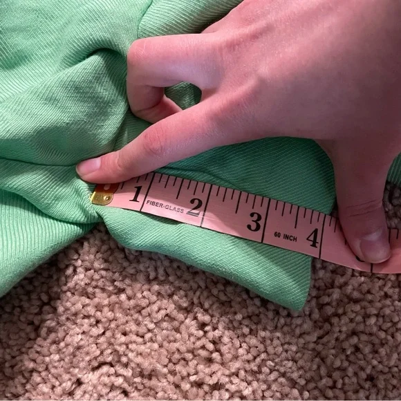 Reiss Gracey Tailored Pleated Linen Blend Shorts Green Size 4 - Picture 11 of 13